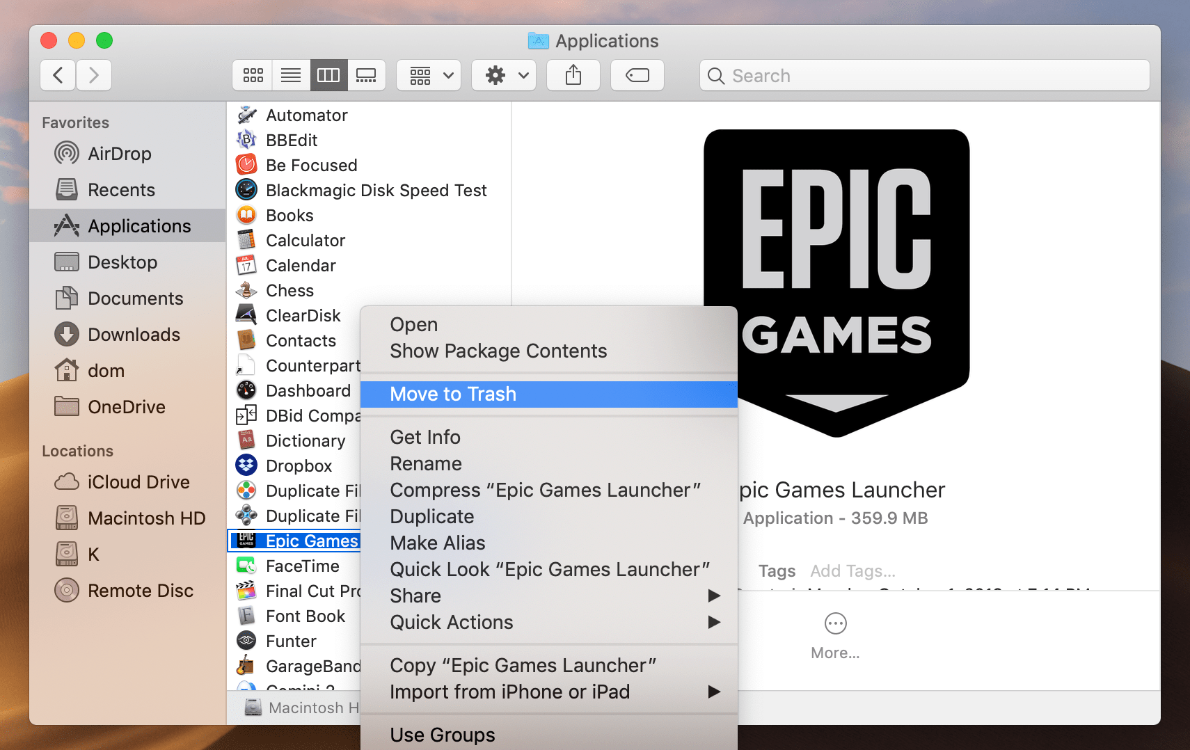 epic free games for mac